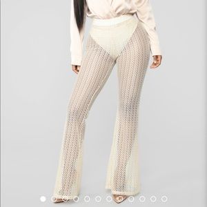 Crochet pants